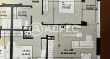 Тристаен апартамент, Бургас, Хоризонт, 689464, Снимка 10