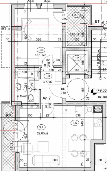 Двустаен апартамент, София, Малинова Долина, 677465, Снимка 1