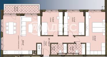 Многостаен апартамент, София, Овча купел 2, 686466