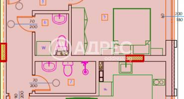 Тристаен апартамент, Благоевград, Освобождение, 679467, Снимка 2