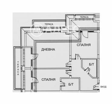 Тристаен апартамент, Варна, к.к. Слънчев ден, 700467, Снимка 1