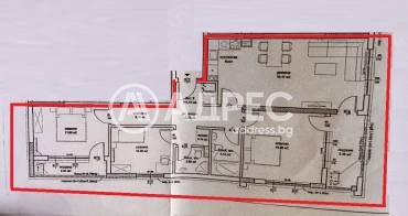 Многостаен апартамент, Бургас, Хоризонт, 663468, Снимка 1