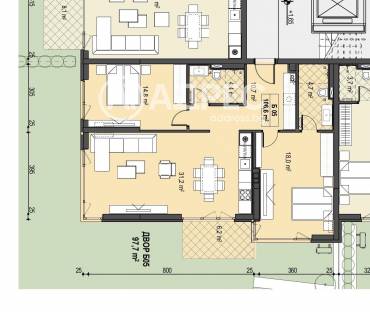 Двустаен апартамент, София, Бояна, 678470, Снимка 1