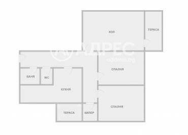 Многостаен апартамент, Варна, Лятно кино Тракия, 697471, Снимка 1