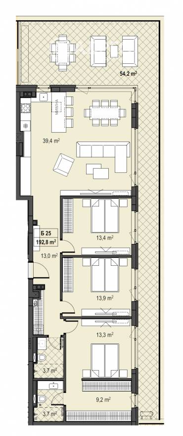 Многостаен апартамент, София, Бояна, 674472, Снимка 1