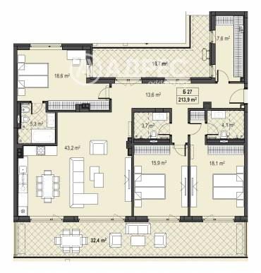 Многостаен апартамент, София, Бояна, 674473, Снимка 1