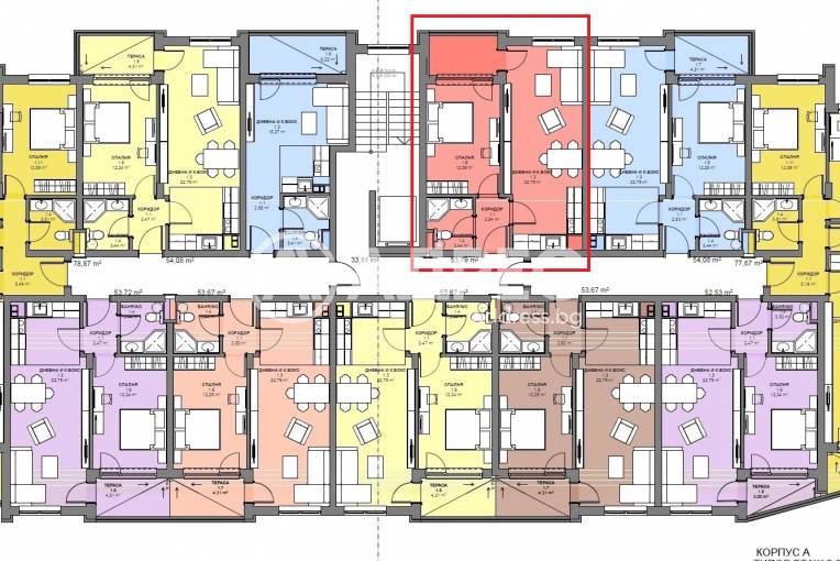 Едностаен апартамент, Равда, 644475, Снимка 2