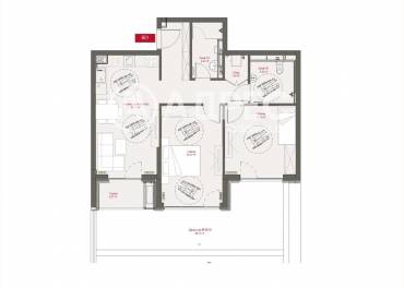 Тристаен апартамент, София, Манастирски ливади - изток, 668477, Снимка 1