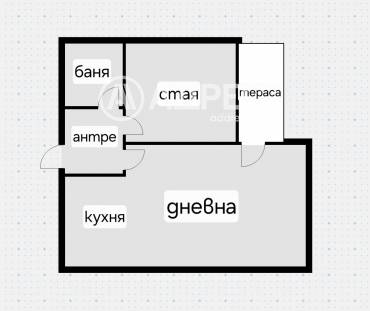 Двустаен апартамент, София, Лагера, 677478, Снимка 1