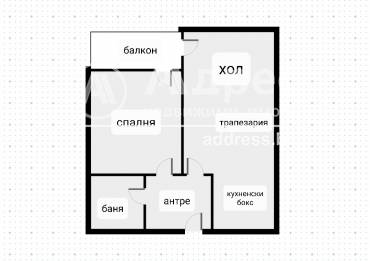Двустаен апартамент, София, Манастирски ливади - изток, 422481, Снимка 1