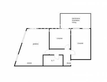 Тристаен апартамент, Варна, Център, 684481, Снимка 1