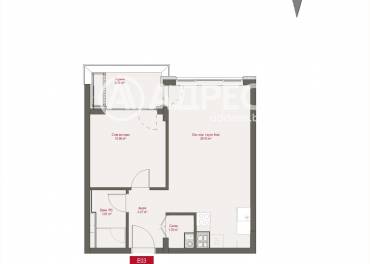 Двустаен апартамент, София, Манастирски ливади - изток, 668486, Снимка 1