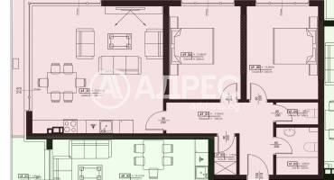 Тристаен апартамент, Пловдив, Кършияка, 669487