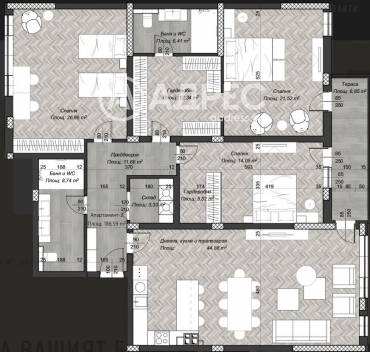 Многостаен апартамент, София, Център, 670488, Снимка 1