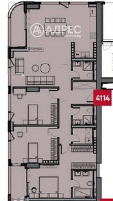 Многостаен апартамент, София, Лозенец, 660489, Снимка 1