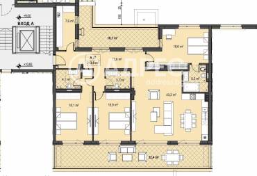 Тристаен апартамент, София, Бояна, 678489, Снимка 1