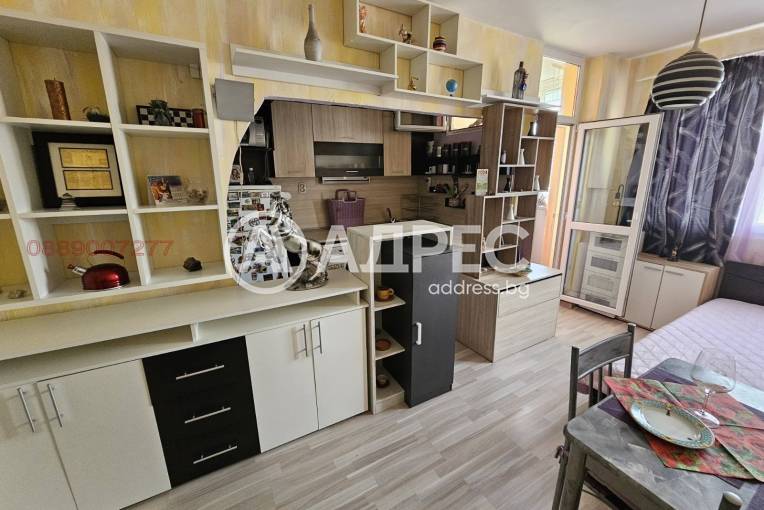 Едностаен апартамент, Стара Загора, Три чучура- юг, 632490, Снимка 1