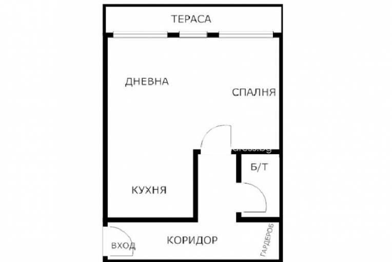 Едностаен апартамент, Варна, к.к. Св.Св. Константин и Елена, 697491, Снимка 1