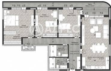 Многостаен апартамент, София, Център, 670492, Снимка 1