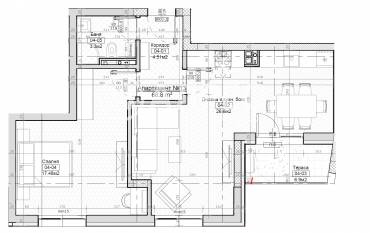 Двустаен апартамент, София, Левски, 685493, Снимка 1