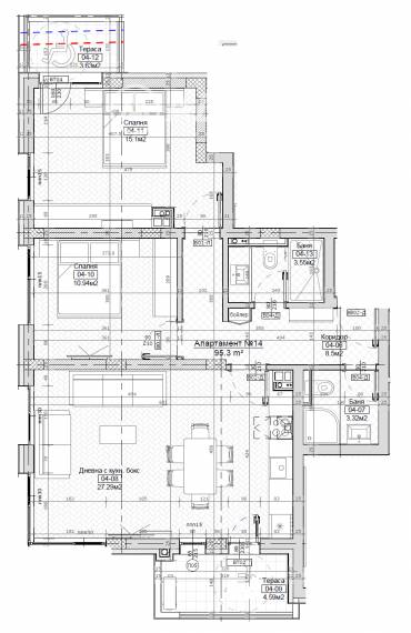 Тристаен апартамент, София, Левски, 685494, Снимка 1