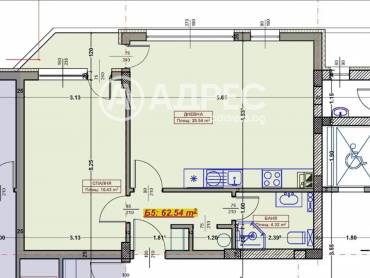 Двустаен апартамент, Варна, Възраждане 1, 686494, Снимка 1