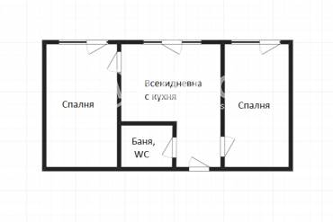 Тристаен апартамент, Бургас, Сарафово, 676498, Снимка 1
