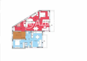 Тристаен апартамент, Бургас, Меден рудник - зона Д, 631499, Снимка 2