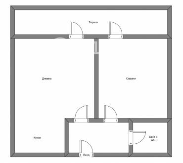 Двустаен апартамент, София, Банишора, 633501, Снимка 1