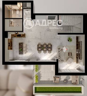 Многостаен апартамент, София, Манастирски ливади - изток, 670501, Снимка 1