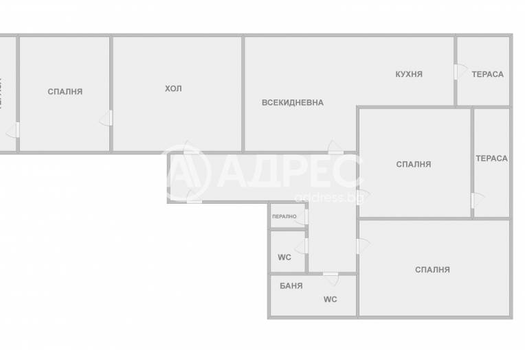 Многостаен апартамент, Варна, Зимно кино Тракия, 693501, Снимка 5