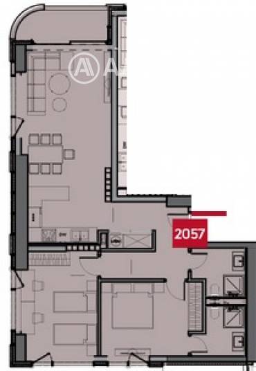 Тристаен апартамент, София, Лозенец, 660506, Снимка 1