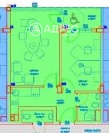 Двустаен апартамент, Бургас, Славейков, 679507, Снимка 1