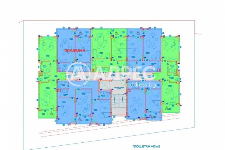 Двустаен апартамент, Бургас, Славейков, 679507, Снимка 3