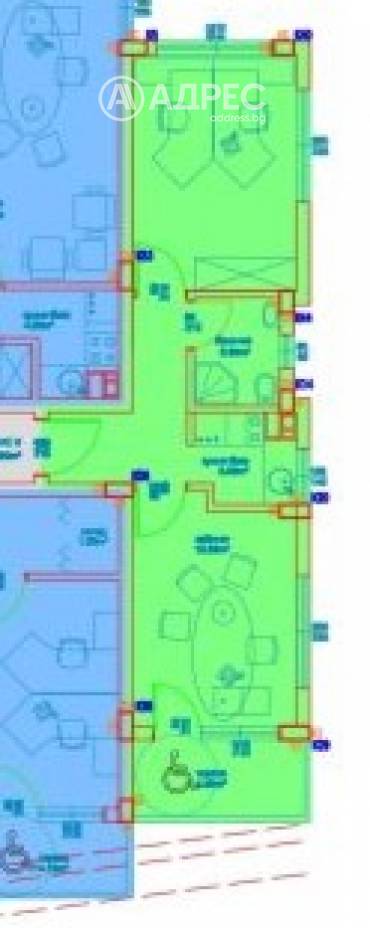 Двустаен апартамент, Бургас, Славейков, 679509, Снимка 1