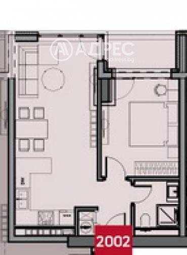 Двустаен апартамент, София, Лозенец, 660510, Снимка 1