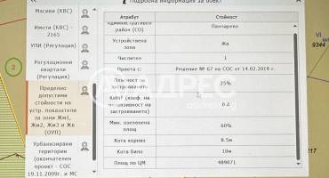 Парцел/Терен, Панчарево, в.з Косанин дол, 664510, Снимка 5