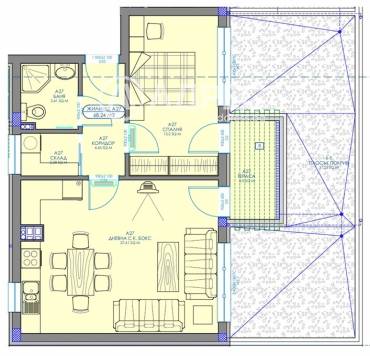 Двустаен апартамент, София, Обеля 2, 684510, Снимка 1