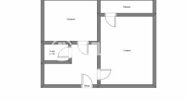 Двустаен апартамент, София, Суха река, 668512, Снимка 4