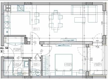 Двустаен апартамент, Варна, Младост 1, 657517, Снимка 1