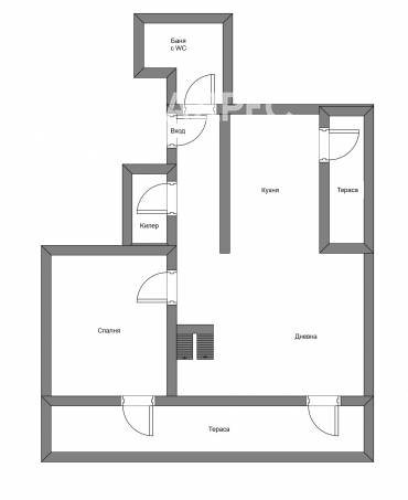 Тристаен апартамент, София, Център, 662517, Снимка 1