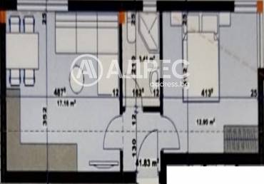 Двустаен апартамент, Стара Загора, Широк център, 601518, Снимка 1