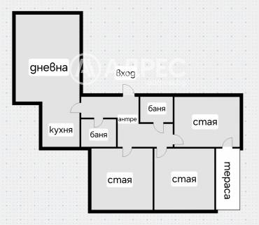 Многостаен апартамент, София, Редута, 632519, Снимка 1