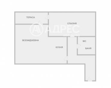 Двустаен апартамент, Варна, Бриз, 699519, Снимка 1