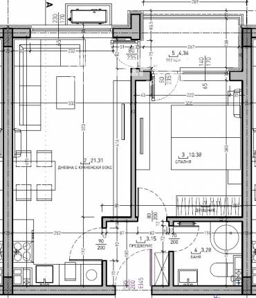 Двустаен апартамент, София, Малинова Долина, 679523, Снимка 1