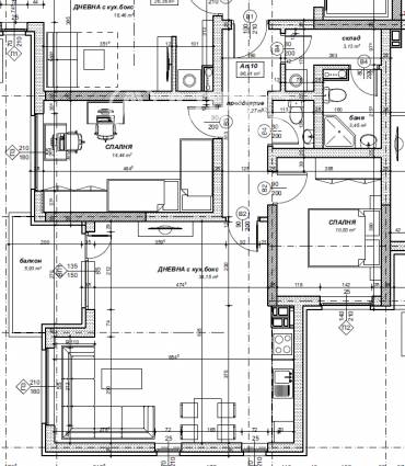 Тристаен апартамент, София, Дружба 1, 646525, Снимка 1