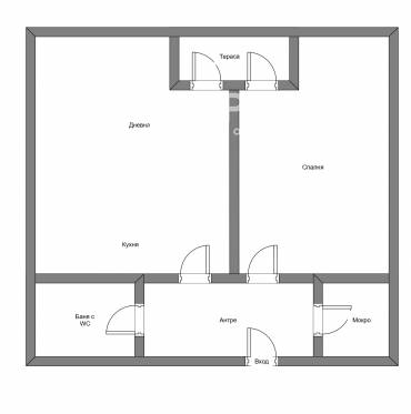 Двустаен апартамент, София, Панчарево, 670525, Снимка 2