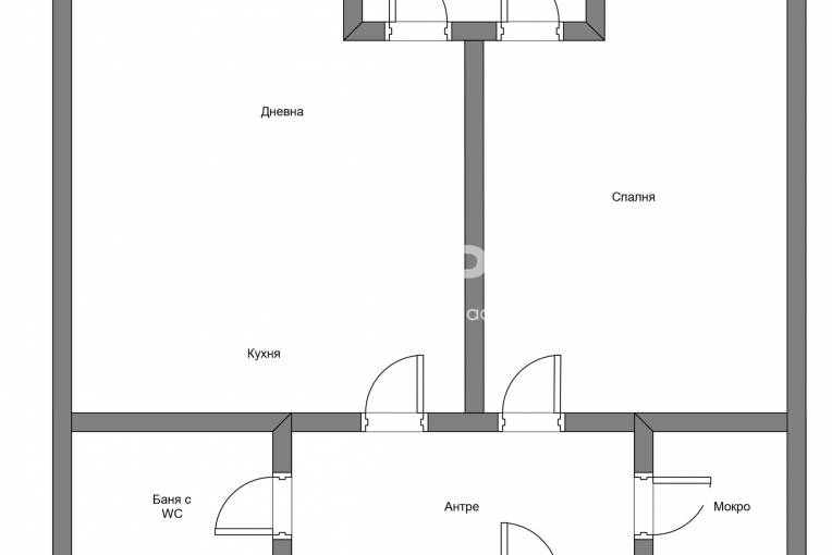 Двустаен апартамент, София, Панчарево, 670525, Снимка 2