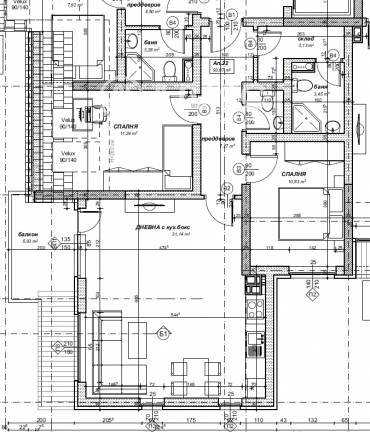 Тристаен апартамент, София, Дружба 1, 646528, Снимка 1