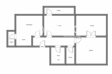 Етаж от къща, Самоков, 651528, Снимка 1